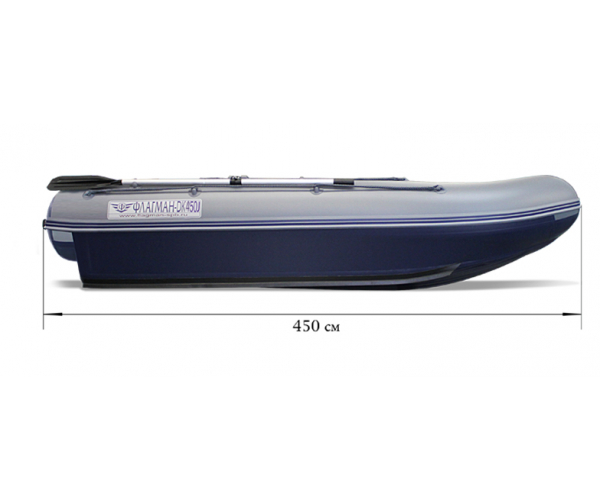 Надувная ПВХ лодка ФЛАГМАН DK 450 Jet