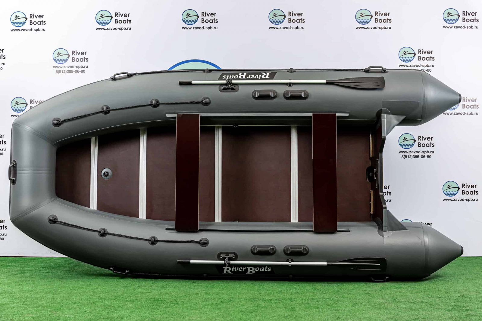 Надувная ПВХ лодка RiverBoats RB-450